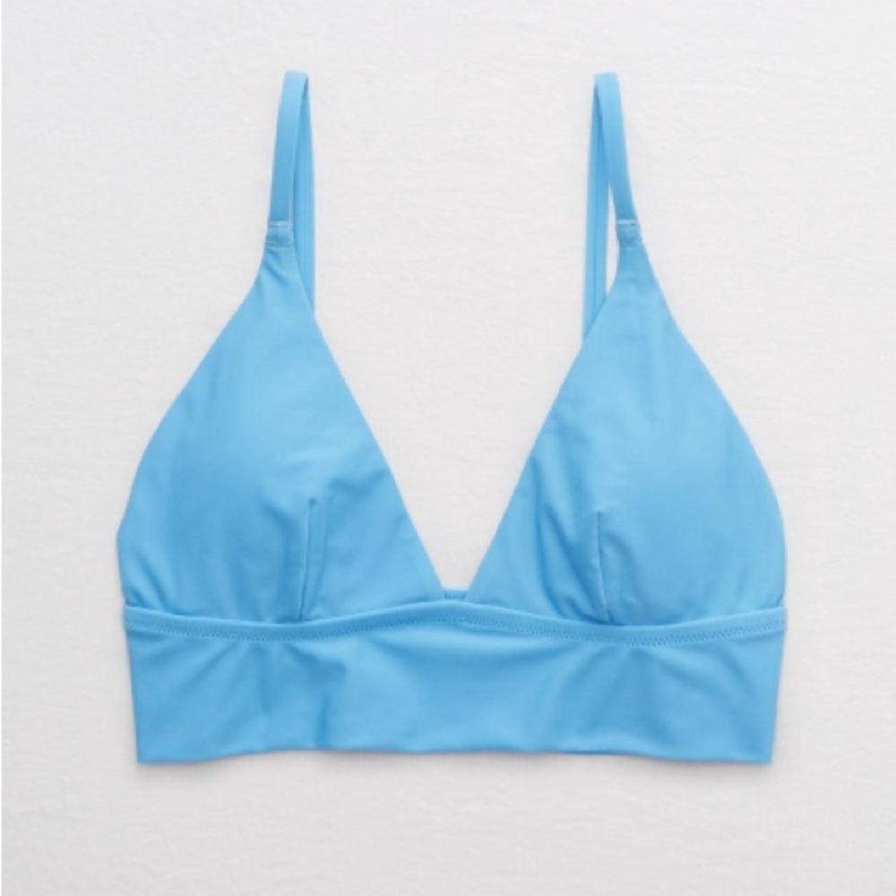 Aerie Blue Bikini Swim Top and bottoms